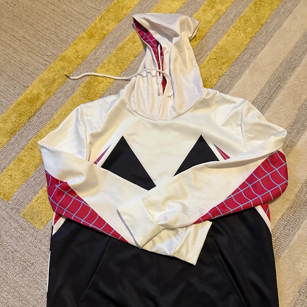 Ghost Spider Costume Hoodie size XL